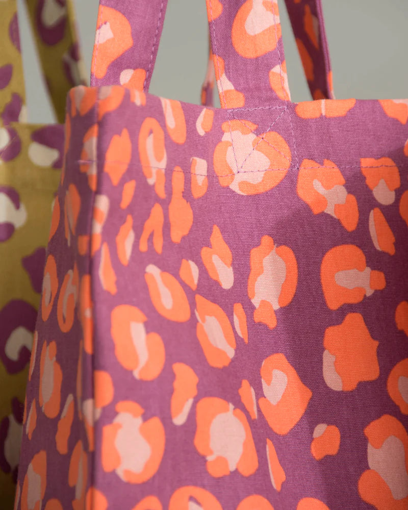 Katoenen tas - Luipaard