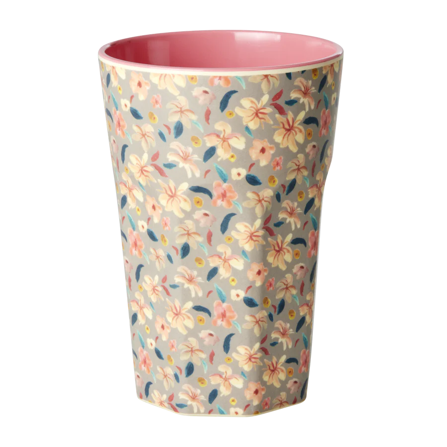 Rice beker groot - Klein Zandbloemetje