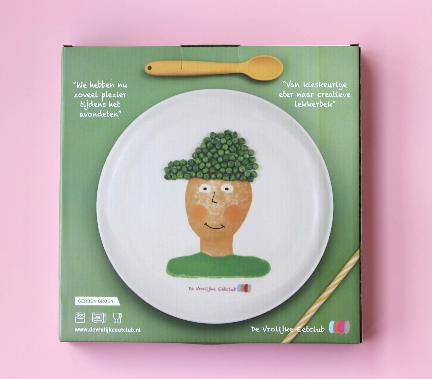 Vrolijk eetbord - Gerben Groen