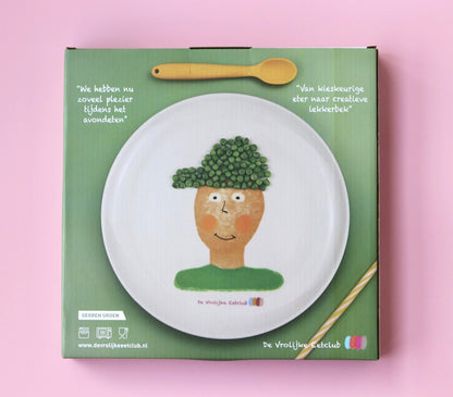Vrolijk eetbord - Gerben Groen
