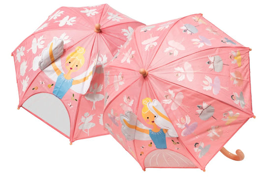 Kinder paraplu - roze 3D