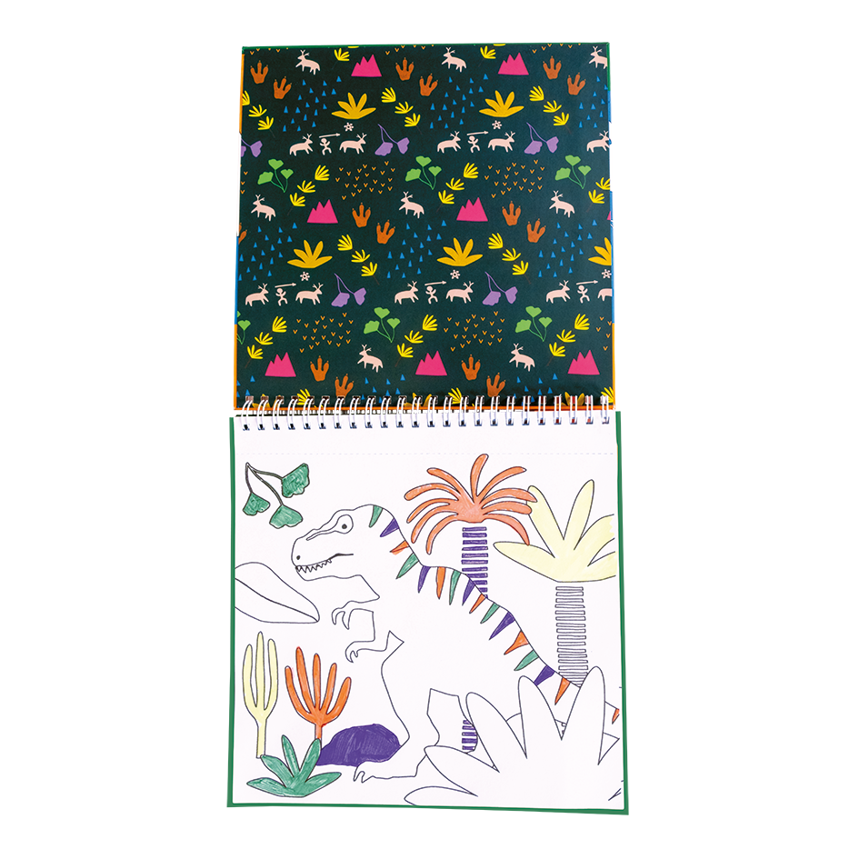 Magisch kleurboek -Dino