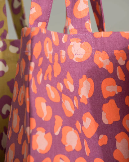 Katoenen tas - Luipaard