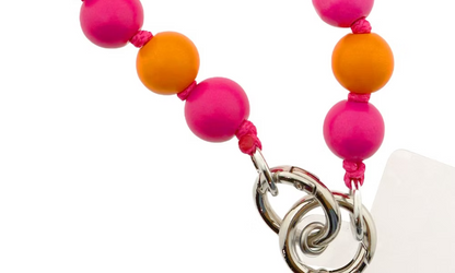 Telefoonkoord - Bubbly Pink-orange
