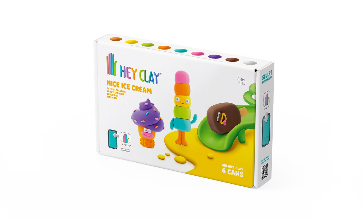 Hey Clay - Nice Ice Cream set B