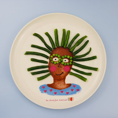 Vrolijk eetbord - Bella Blauw