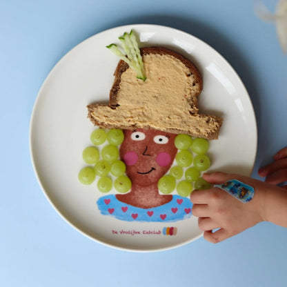 Vrolijk eetbord - Bella Blauw