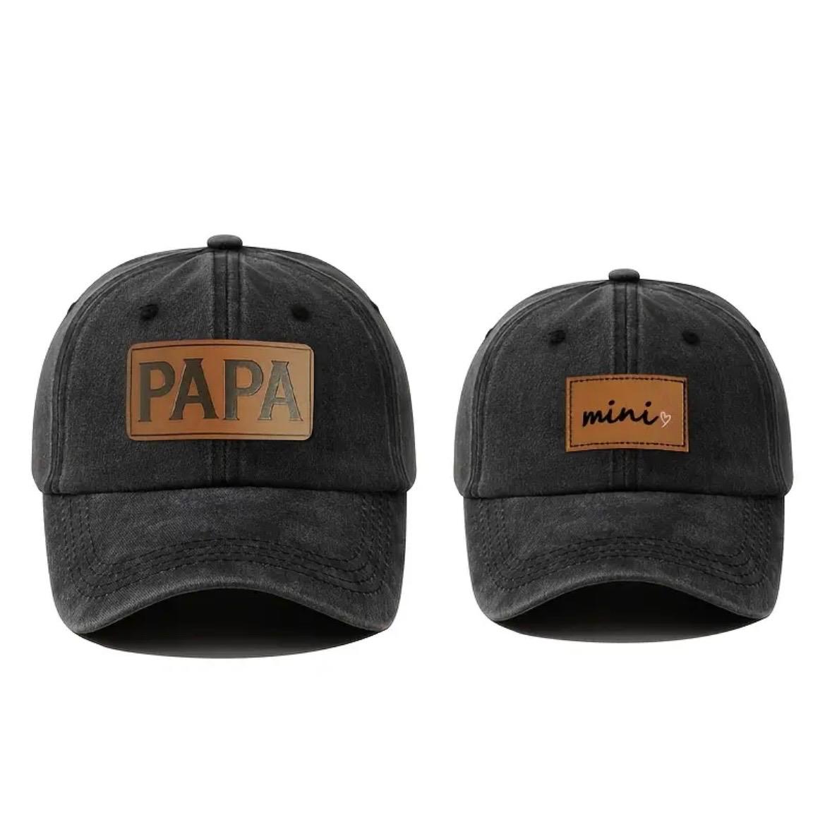 Papa en/of mini pet(ten) zwart