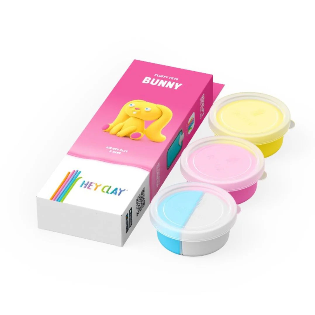 Hey Clay - Konijn geel