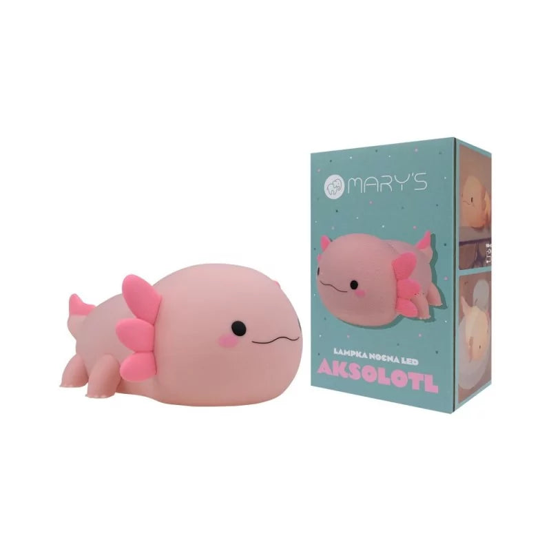 Nachtlamp - Axolotl roze
