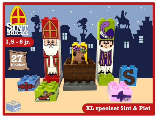 Sintbricks Sint en Piet